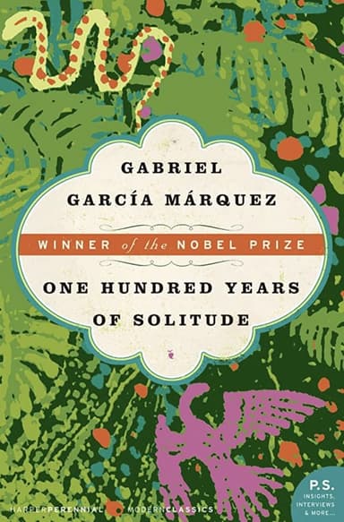 One Hundred Years of Solitude cover