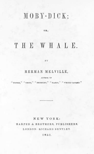Moby-Dick cover